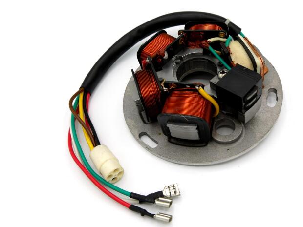 Lichtmaschine Stator für Vespa PX /PE 125ccm bis 200ccm mit E-Start typ 217893 7Kabel