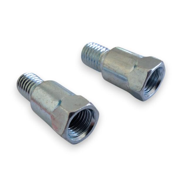 Spiegel Adapter SET für BMW Motorrad von M10 x 1,50 auf M10 x 1,25