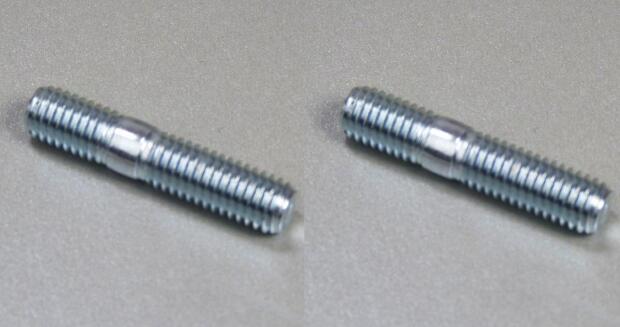 Stehbolzen x2 Auspuff am Zylinder M6 für Parmakitzylinder