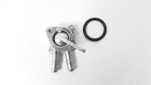 Benzinhahn Kraftstoffhahn 39mm M6 Schrauben