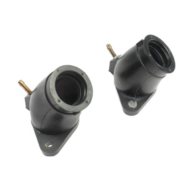 Ansaugstutzen Vergaser für Yamaha XVS 650 V-Star / Drag Star 97-11  x2 Set
