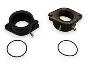Ansaugstutzen Vergaser für Yamaha XV 750 920 1000 1100 Virago TR1 offen x2 Set