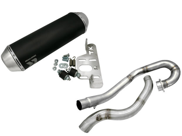 Auspuff für Yamaha Raptor YFM 700 R ab 2015 Edelstahl