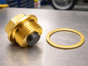 Magnetic oil drain plug M22x1,5mm for Ducati Husqvarna KTM Triumph Bimota with 10mm magnet