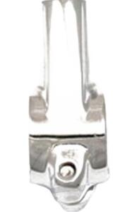 Mirror holder chrome 22mm M10 x 1.25RE