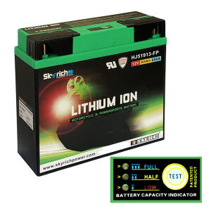 Motorradbatterie Lithium 51913 für BMW R850 R1100...