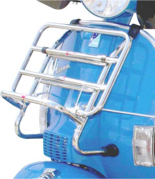 FACO Gepäckträger für Vespa PX vorne in Chrom