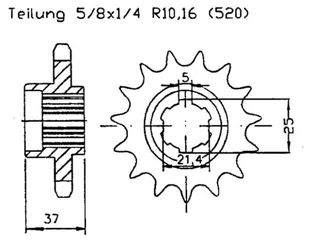Ritzel Z.16 Herkules Adly Her Chee 150 / Buggy 125