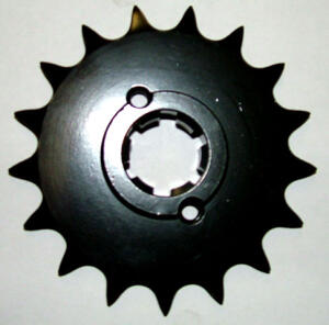 Sprocket front t.12 Aeon 180 Modelle from 2004 cobra 180 RS 2, Overland 180, Overland 190, Cobra 220, Goes 220, E-Ton Yukon Challenger 150 - 180 YXL Yukon 150, EXL Yukon ST 150