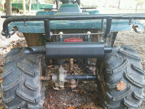 Flüsterauspuff Auspuff leise Yamaha Kodiak 450 Bj. 2018-2020