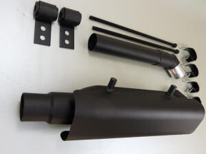 Flüsterauspuff Auspuff leise Yamaha Kodiak 450 Bj. 2018-2020