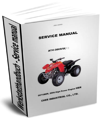 Download Werkstatthandbuch, Reparaturanleitung Adly Her Chee Herkules Sport ATV 300 SU