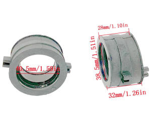 Ansaugstutzen für Honda VT600/750 Shadow XL600/650V Transalp/NT 600/650