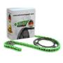 Chain kit green Adly Hurricane 450S / 500S Supermoto Onroad tuning 15/32