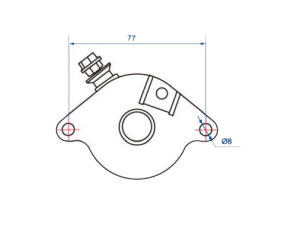 Anlasser für Piaggio 125 Beverly Carnaby Fly Hexagon Liberty Skipper TPH X7/8/9 XEvo Zip Typhoon