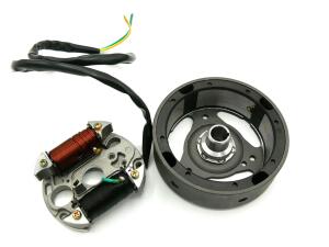 Elektronische Renn Zündung mit Polrad linksdrehend