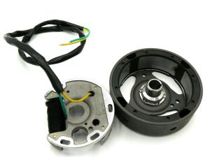 Elektronische Renn Zündung mit Polrad linksdrehend