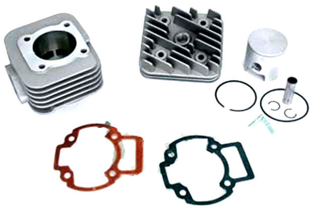 Zylinder mit Zylinderkopf 50-er Quad auf 70ccm Tuning