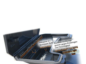 Koffer Cargo Box Topcase Adly Her Chee GAMAX AX 600/700 Motobionics 6.0 ONLINE X6.5 Conquest ATV