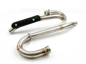 Coppia collettori Honda FX 650 Vigor / SLR 650 collettori in acciaio inox