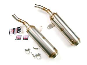 Scarico completo in acciaio inox per Suzuki DR Big 800 S