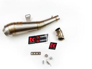 Exhaust KTM Duke 125 from 2017 with e-mark