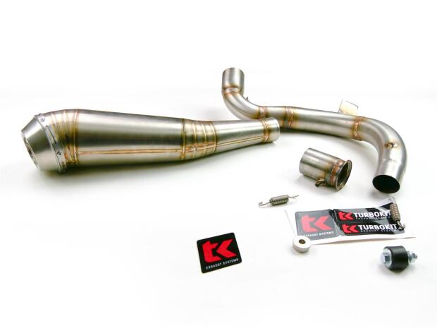 Exhaust KTM Duke 390 with e-mark