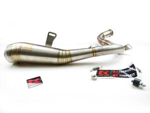 Exhaust KTM Duke 390 with e-mark