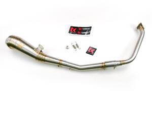 Scarico Yamaha YZF 125 R da 19 / MT 125 da 20 con marchio...