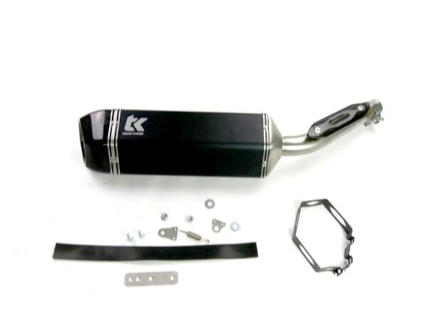 Auspuff für Yamaha Ténéré XTZ 700 Tenere Carbon/Edelstahl