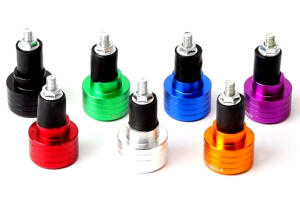 Handlebar weights Yamaha silver