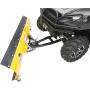 Mounting frame snow blade / snow plow for UTV