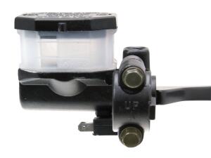Brake pump / brake cylinder front with hand brake lever and M8 mirror mount