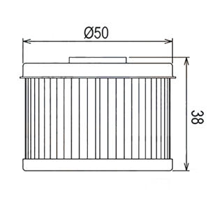 Ölfilter Honda VT XL TRX  Adly Herkules