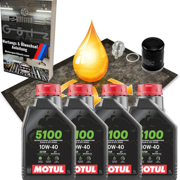 Kundendienst Öl-Wechsel Kit für TGB Target + BLADE 425/525/500/550/600