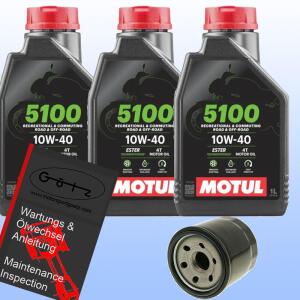 Kundendienst Ölwechselsatz für Linhai 500, 550...