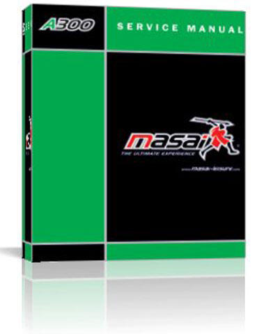 CD Werkstatthandbuch, Reparaturanleitung Masai A300 Quad ATV A 300
