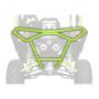 Back Bumper Can Am Maverick XDS / XRS 1000 Turbo grün