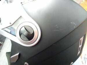 Demi-Jethelm Rocc 120 schwarz matt B-Ware