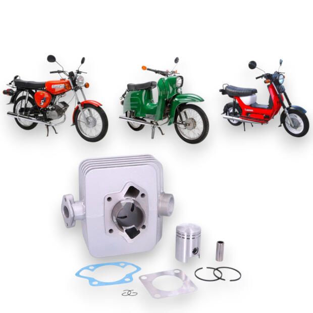 Zylinder 50ccm für Simson S51, KR51/2 Schwalbe, SR50 Roller Zylinderkit