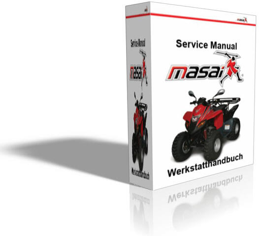 Werkstatthandbuch, Reparaturanleitung Masai L50 - L100 Quad ATV (Download/CD/ausgedruckt)