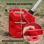 Kanister Benzin 5 Liter Motorrad Reiseenduro Benzinkanister mit Halterung