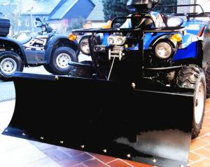 Snow plow blade kit Lawn tractor / single axle universal