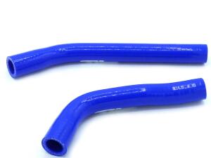 Kühlerschlauch für Yamaha DT 125 R / RE / X blau Wasserschlauch Silikon Kühlmittel