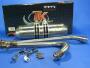 Exhaust with front pipe CFMOTO 520L stainless steel