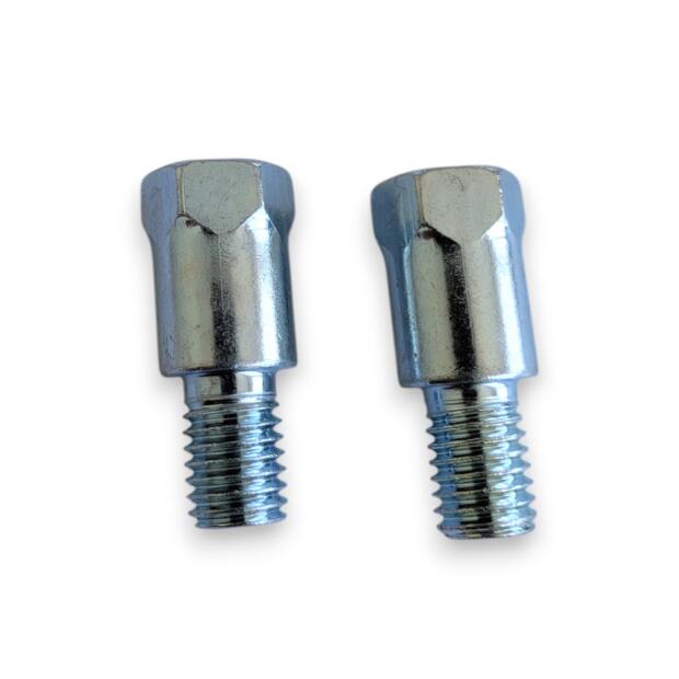 Spiegel Adapter Set für BMW M10x1,50 auf M10x1,25 chrom paar