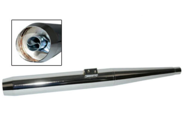 Exhaust Kreidler KS 28mm chrome