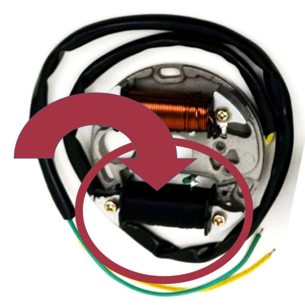 Kit électronique CDI 12V pour allumage électronique de course Sachs 506 Hercules Prima GX GT