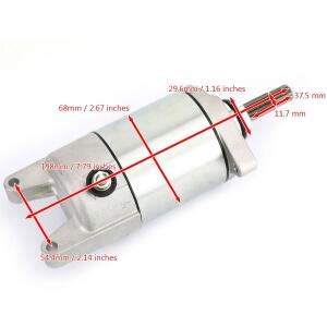 Anlasser Starter für Honda NX 650 Dominator FMX 650 XR650L FX 650 Vigor SLR 650 Anlassermotor