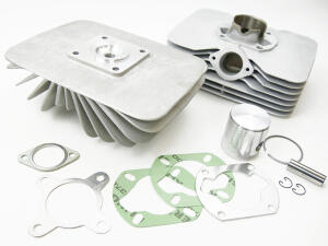 Cylinder Hercules MK GT K 50 KX / KTM / Sachs 50 S / GT / MX 80 cc 12mm pin